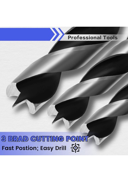 13 Parça Brad-Point Ahşap Matkap Ucu Seti (Yurt Dışından) modelleri