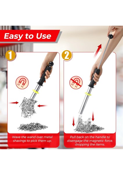 Manyetik Alma Aleti Mıknatıs Çubuğu ve Serbest Bırakma Sapı (Yurt Dışından) modelleri