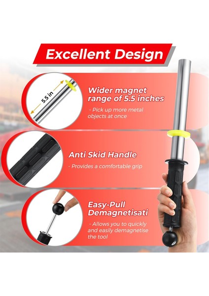 Manyetik Alma Aleti Mıknatıs Çubuğu ve Serbest Bırakma Sapı (Yurt Dışından) indirimleri