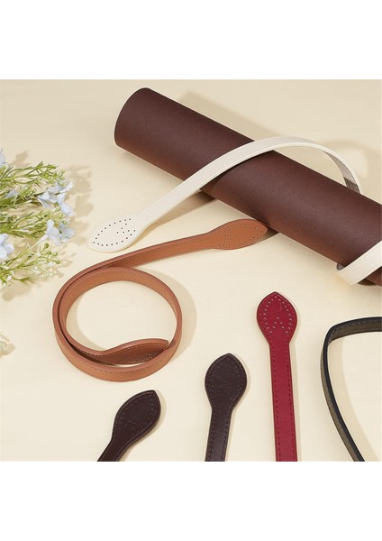 10 Adet 5 Renk 23,62 Inç Pu Deri Çanta Askısı (Yurt Dışından) modelleri