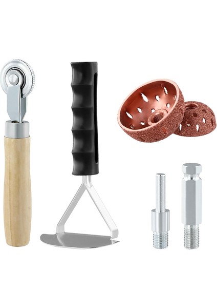 Lastik Tamir Yama Aletleri Seti, 42 mm ve 55 mm Tungsten Çelik Parlatma Tekerlekleri (Yurt Dışından)