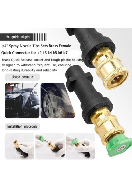 Karcher K2 K3 K4 K5 K6 K7 Için Yüksek Basınçlı Yıkama Adaptörü (Yurt Dışından) fiyatları