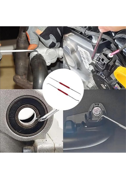 Çift Uçlu Kazıyıcı Metal Kanca ve Kazma Seti (Yurt Dışından) indirimleri