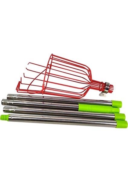 Kolay Meyve Toplama Için 1,6 M Uzatılabilir Çubuklu Ayarlanabilir Meyve Toplama Aleti (Yurt Dışından)