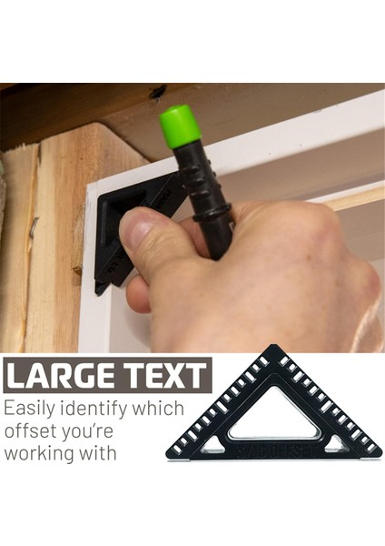 Trimble Kapı ve Pencere Kasası Açma Aleti 3/16 ve 1/4 2'li Paket (Yurt Dışından) fırsatları