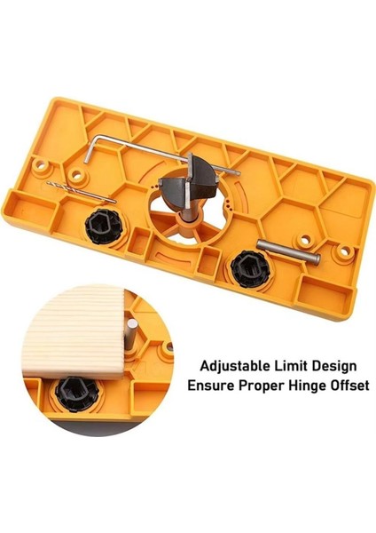 Menteşe Deliği Delme Takım Seti Konumlandırma Kupası Stili Delme Kılavuzu (Yurt Dışından) fiyatları