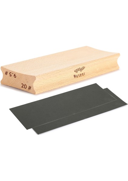 Muspor A9LD Zımpara Bloğu Gitar Perde Düzeltme Zımpara Kirişi 9.5 ve 20 (Yurt Dışından)