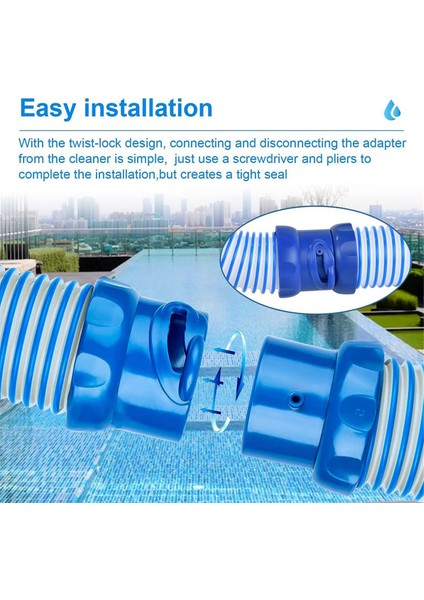 Zodiac Mx6 Mx8 Için 5 Parça Havuz Temizleme Hortumu Değiştirme Kiti (Yurt Dışından) modelleri