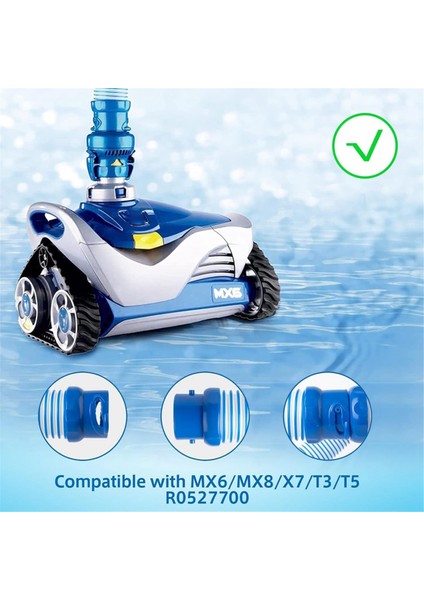 Zodiac Mx6 Mx8 Için 5 Parça Havuz Temizleme Hortumu Değiştirme Kiti (Yurt Dışından) fırsatları