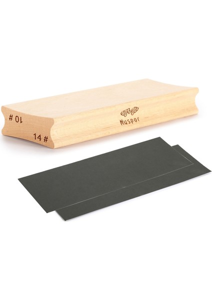 Muspor A9LD Zımpara Bloğu Gitar Perde Düzeltme Zımpara Kirişi 10 ve 14 (Yurt Dışından)