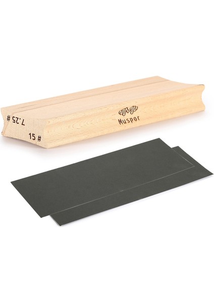 Muspor A9LD Zımpara Bloğu Gitar Perde Düzeltme Zımpara Kirişi 7.25 ve 15 (Yurt Dışından)