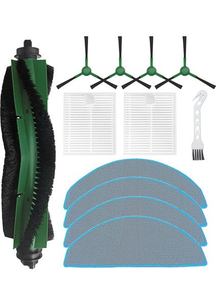Irobot Roomba Combo Essential Y0110 Y0112 Y0140 Q0120 Elektrikli Süpürge, Rulo Fırça, Hepa Filtre ve Paspas Için Aksesuar Kiti (Yurt Dışından)