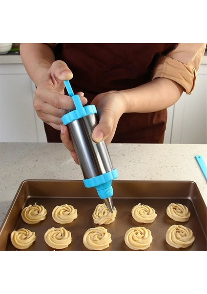 Nozullu Paslanmaz Çelik Kek-Krema-Pres Makinesi (Yurt Dışından) modelleri