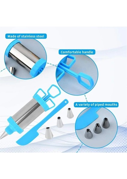 Nozullu Paslanmaz Çelik Kek-Krema-Pres Makinesi (Yurt Dışından) indirimleri