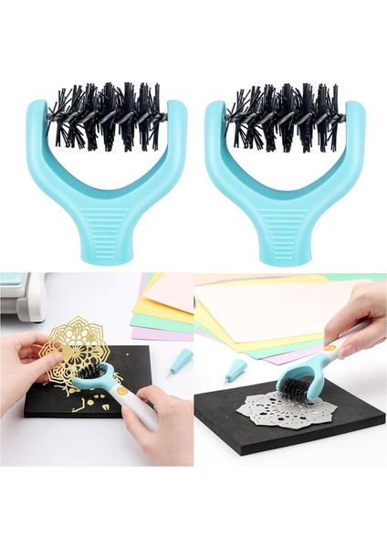 Kalıp Temizleme Aleti Için 2 Adet Mavi Yedek Fırça Ucu (Yurt Dışından) fiyatları