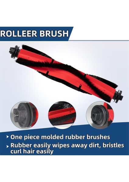 Roborock Q5 Q5+ Robot Süpürge, Ana Fırça, Yan Fırça, Hepa Filtreleri ve Süpürge Torbaları Için Yedek Parça ve Aksesuar Seti (Yurt Dışından) fırsatları