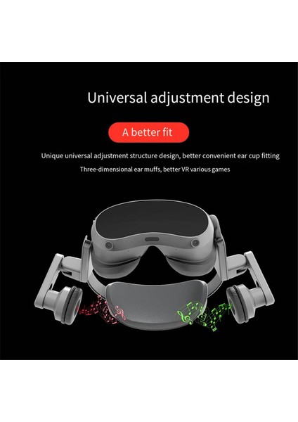 Pıco4 Ultra Vr Kulaklık Kulaklık Başlık Gürültü Azaltma Transonik Kulaklık Vr Aksesuarları Ses Efektlerini Geliştirmek Için (Yurt Dışından) indirimleri