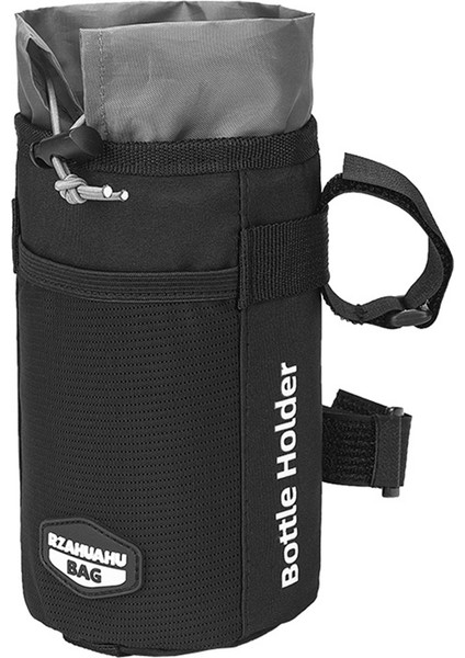 Dağ Bisikleti Sürüşü Için Su Şişesi Taşıma Çantası Siyah (Yurt Dışından)