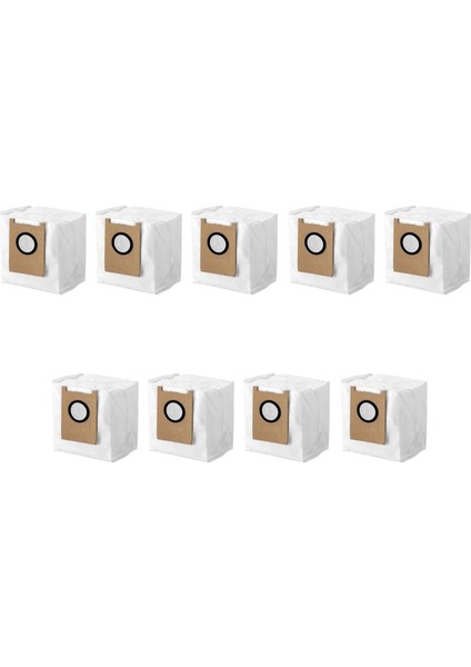 Eufy E28 / E25 / E20 Elektrikli Süpürge Parçası Için 9 Adet Toz Torbası Büyük Kapasiteli Elektrikli Süpürge Torbaları Yedek Parça Çöp Torbaları (Yurt Dışından) fiyatları
