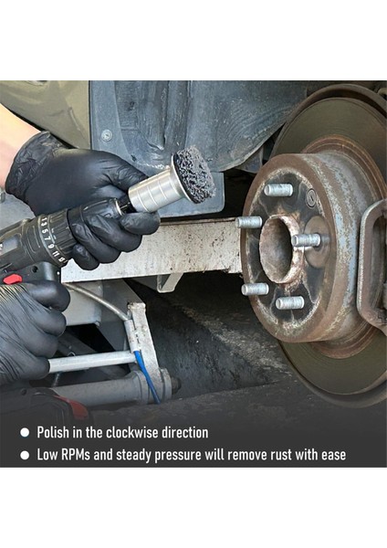 Otomotiv Tekerlek Göbeği Aks Başlığı Pas Temizleme ve Bakım Aletleri Tekerlek Göbeği Yüzey Yenileme Kiti (Yurt Dışından) fiyatları