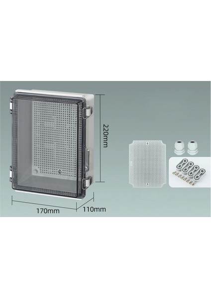 IP66 Su Geçirmez Şeffaf Kapaklı Muhafaza Bağlantı Kutusu (Yurt Dışından) fiyatları