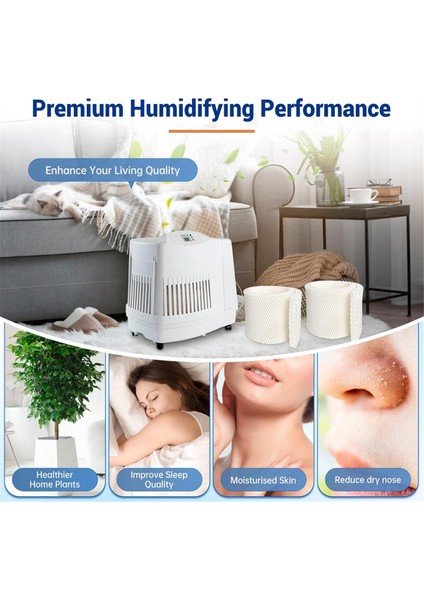 Air-Care, Emerson, Essick, Moistair Filtreleri Için Nemlendirici Fitil Filtresi MA0950 MA1200 MA1201, Ken More 14906, 14410 (Yurt Dışından) indirimleri