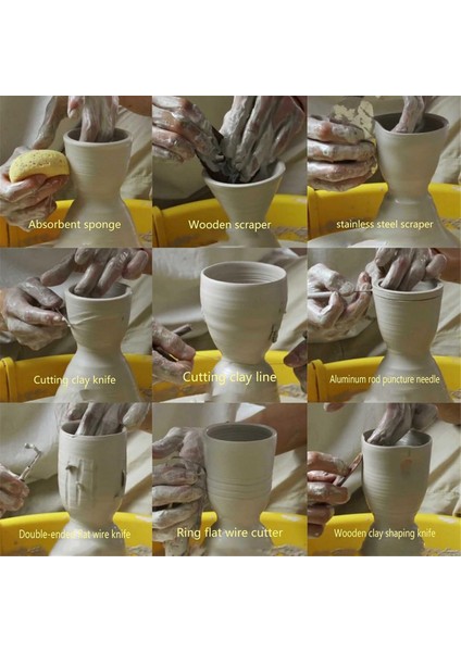 Kil Heykeltıraşlık Aletleri, 23 Parçalı Seramik Aletleri Seti (Yurt Dışından) fiyatları