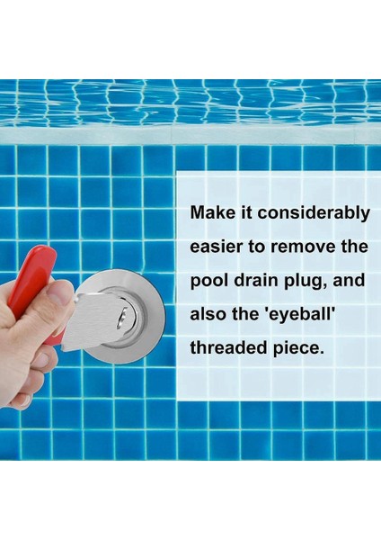 2 Adet Havuz Tıkacı Çıkarma Aleti Havuz Tahliye Tıkacı Çıkarma Aleti (Yurt Dışından) fırsatları