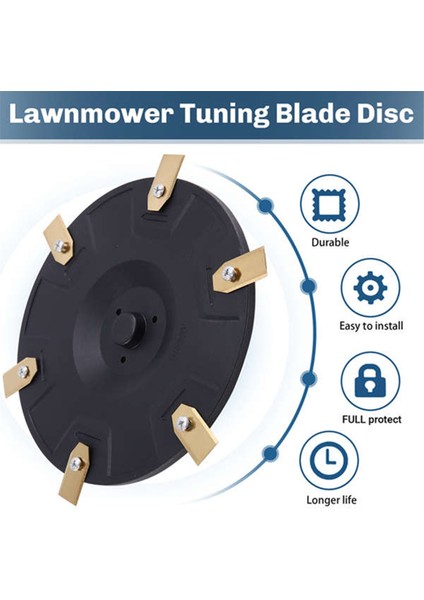 Rsse-H-1 Kesici Diskli Çim Biçme Makinesi Kesici Kafası (Yurt Dışından) fırsatları