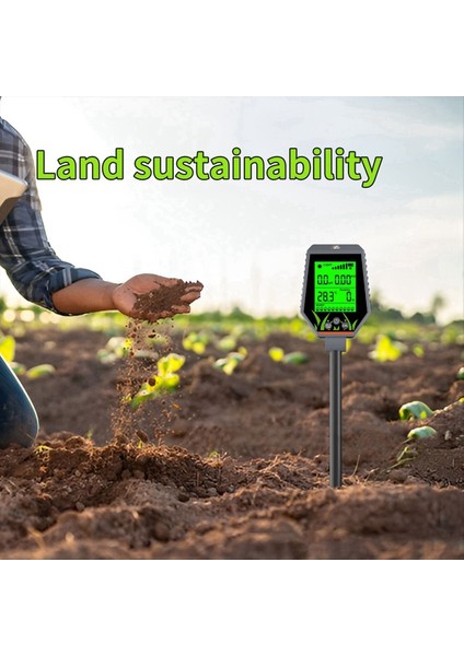 6'sı 1 Arada Toprak Test Cihazı Ph Ölçer Toprak Meyve Bahçesi Kompost Test Cihazı (Yurt Dışından) indirimleri