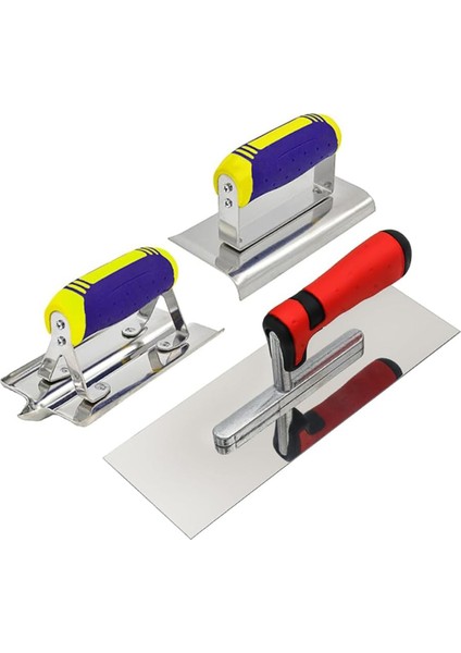 Paslanmaz Çelik Düz Saplı Beton Alet Seti (Yurt Dışından)