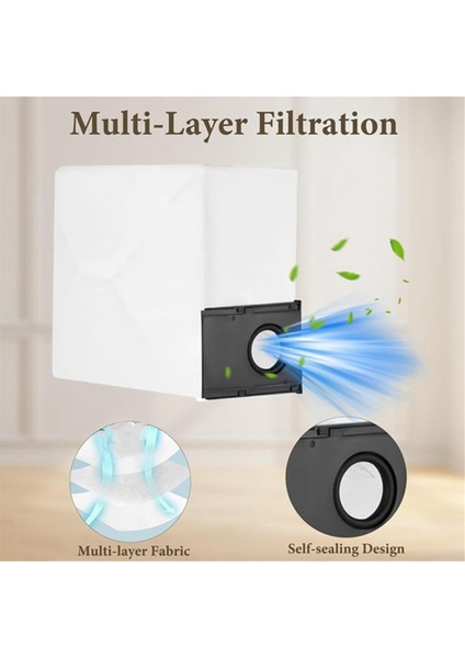 Eureka J15 Pro Ultra Elektrikli Süpürge Aksesuarları Için 9 Adet Toz Torbası Toz Torbası Yedek Parçaları (Yurt Dışından) modelleri