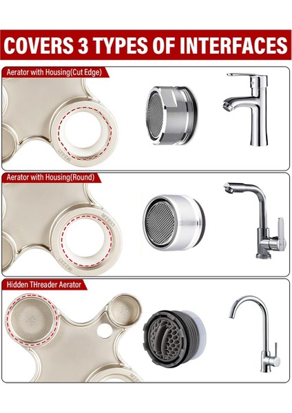 9'u 1 Arada Musluk Havalandırıcı Sökme Anahtarı (Yurt Dışından) indirimleri