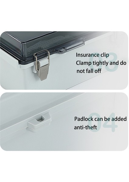 IP66 Su Geçirmez Şeffaf Kapaklı Muhafaza Bağlantı Kutusu (Yurt Dışından) indirimleri