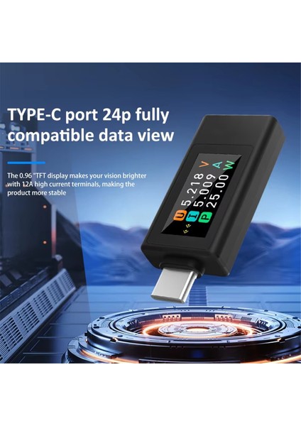 KWS-1902L Çok Işlevli USB Type-C Test Cihazı (Yurt Dışından) fırsatları