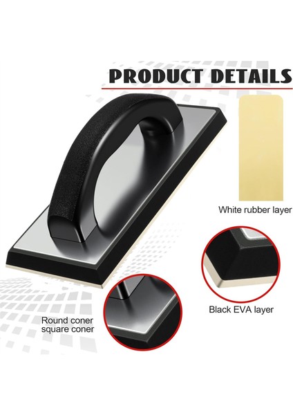 Parça Fayans Aletleri Seti Kare Mala, 1 Kauçuk Harç Şamandırası (Yurt Dışından) fiyatları