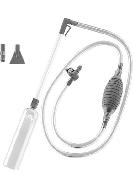 Akvaryum Sifonlu Vakum Temizleyici Balık Tankı Temizleyici Sifonlu Akvaryum Çakıl Temizleyici Akvaryum Temizleme Aletleri (Yurt Dışından)