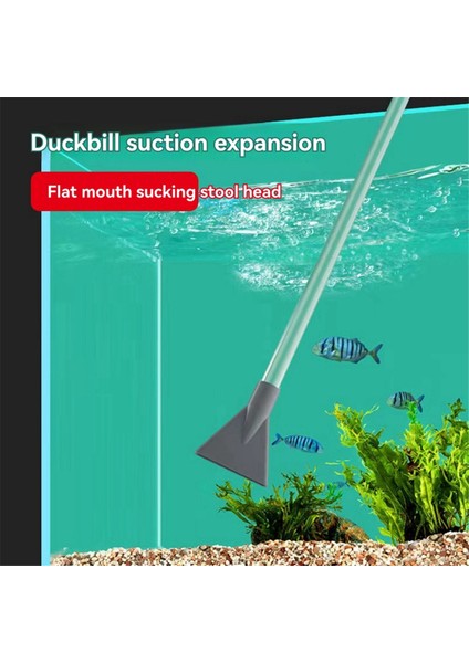 Akvaryum Sifonlu Vakum Temizleyici Balık Tankı Temizleyici Sifonlu Akvaryum Çakıl Temizleyici Akvaryum Temizleme Aletleri (Yurt Dışından) fiyatları