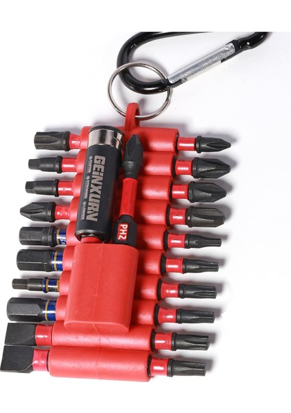 22 Parça Elektrikli Altıgen Uç Seti ve Düzenleyici Kılıf Taşınabilir (Yurt Dışından)