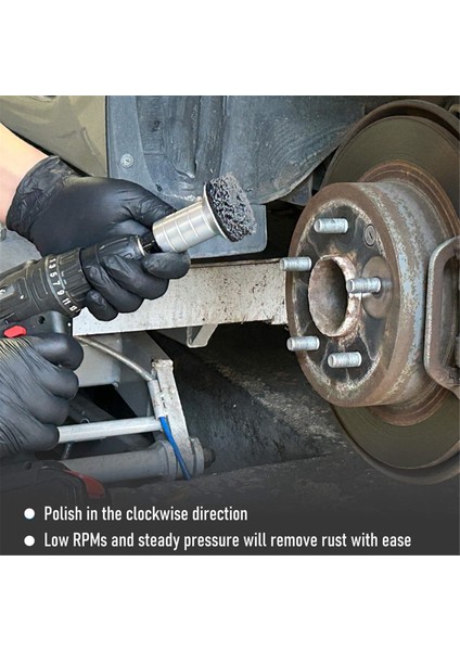 Otomotiv Tekerlek Göbeği Aks Başlığı Pas Temizleme ve Bakım Aletleri Tekerlek Göbeği Yüzey Yenileme Kiti (Yurt Dışından) fiyatları