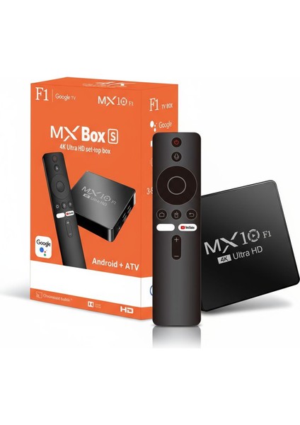 Tv 4K Ultra Hd Android Tv Box Chromecast Dahili Google Asistan Destekli