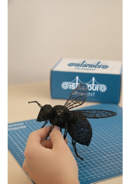 Istanbul Filament 3D Baskı Pla Siyah 1 kg Ø 1,75MM ± 0,05 mm Bambu Lab Uyumlu