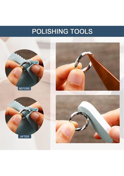 15 Parçalı Yüzük Mandrel Seti Yüzük Boyutu Ölçme Aleti Yüzük Yapım Kiti (Yurt Dışından) indirimleri