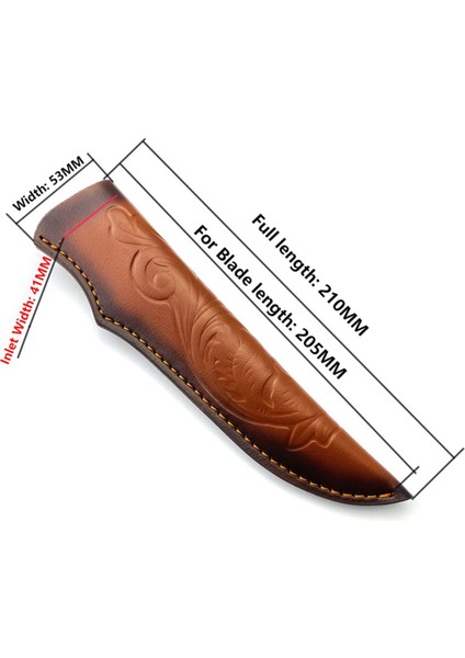 Inek Derisi Düz Bıçak Kılıfı Saklama Çantası 1 Adet (Yurt Dışından) indirimleri