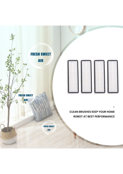 Xiaomi Robot Vakum-Mop 2 Ultra STYTJ05ZHM Temizleyici Yedek Parçaları Ana Yan Fırça Hepa Filtre Paspas Bezi (Yurt Dışından) modelleri