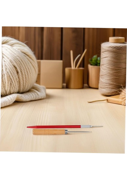 Iğneli Ahşap Saplı Bızlı Bebek Saçı Yeniden Köklendirme Kiti (Yurt Dışından) fırsatları