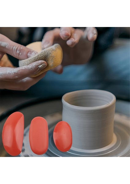 Kazıyıcı Kesici + 3 Boyutta Seramik Kili Kaburga + 3 Kil Detaylandırma Aleti (Yurt Dışından) fırsatları