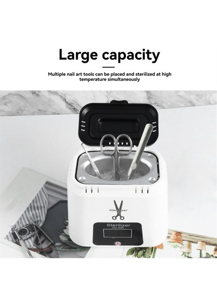 Tırnak Aletleri Için Yüksek Sıcaklıklı Tırnak Aletleri Sterilizatörü Pembe (Ab) (Yurt Dışından) indirimleri