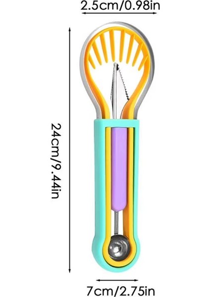 Meyve Oyucu Aleti 4'ü 1 Arada Paslanmaz Meyve Oyma Aletleri (Yurt Dışından) fiyatları