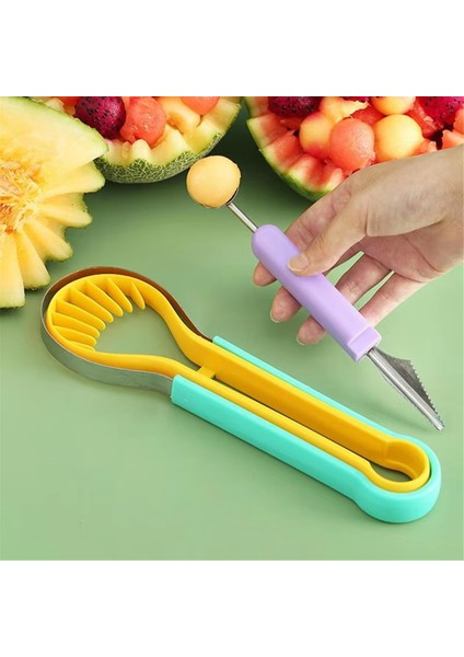 Meyve Oyucu Aleti 4'ü 1 Arada Paslanmaz Meyve Oyma Aletleri (Yurt Dışından) modelleri